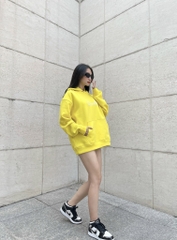 Áo Hoodie Circle Dont Worry Be Happy -Thêu Logo - In Nổi Sau Lưng