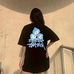 Áo thun cổ tròn Stussy MELTED TEE - Streetwears SG