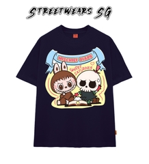 Áo thun LaBuBu Mischief Diary form rộng cao cấp - Streetwears SG - LBB-21