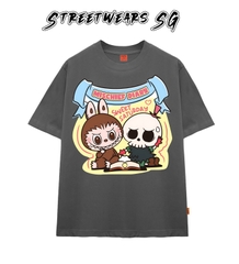 Áo thun LaBuBu Mischief Diary form rộng cao cấp - Streetwears SG - LBB-21