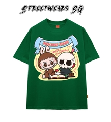 Áo thun LaBuBu Mischief Diary form rộng cao cấp - Streetwears SG - LBB-21