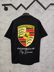 Áo thun Porsche form rộng cao cấp - Streetwears SG - Auth-02
