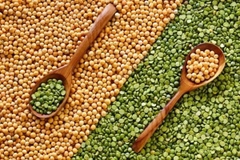 Đậu HÀ LAN xanh vàng hữu cơ - EU Organic - Marka - Pháp - 500gr