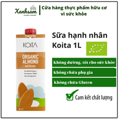 SỮA HẠNH NHÂN HỮU CƠ  Koita 1Lít-EU-Ý