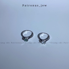 Nhẫn Queen Kim Cương Moissanite 6mm Kiểm Định GRA NQMOI23A Patronus