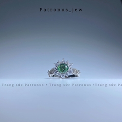 Nhẫn Torus Kim Cương Moissanite 6mm Kiểm Định GRA NTMOI23A Patronus