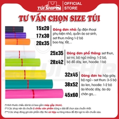 Túi Đóng Hàng, Túi Gói Hàng Niêm Phong Size 25x35 tối ưu chi phí - tiết kiệm - chất lượng
