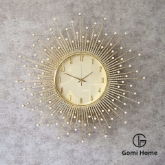 Đồng hồ anh sáng mặt vàng