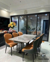 Bộ Bàn Ăn Thông Minh U Cao Cấp + 6 Ghế Hio