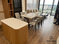 Bộ Bàn Ăn Thông Minh U Cao Cấp + 6 Ghế Vertical