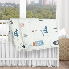 MỀN CHẦN BÔNG 80x100 cm VẢI COTTON HÀN QUỐC 100%, RUỘT LÔNG VŨ NHÂN TẠO EDILY | M80100HQ