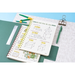 Sổ lò xo kép Caro B5 bìa nhựa 120 trang 100gsm