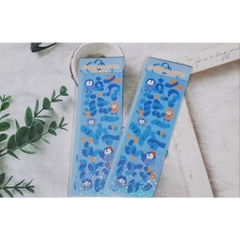 Sticker Hologram Ruy Băng Trang Trí Sổ Bullet Journal