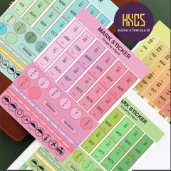 Sticker đánh dấu sổ tay planner