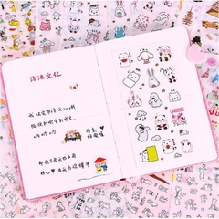 Set sticker 6 miếng cute siêu rẻ