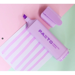 Bút dạ quang màu Pastel Thiên Long Flexoffice Pazto FO-HL009/VN - Rửa được - Không để lại vết khi Photocopy