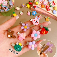 Kẹp Tóc Hoạt Hình Dễ Thương Cho Bé Gái