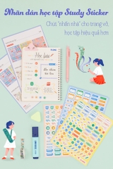 Bộ Study Sticker Nhà Klong; MS: 720