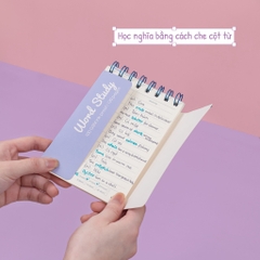 Sổ học từ vựng Word Study A6 - 120 trang; MS: 916