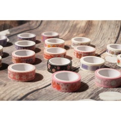 Băng Keo Giấy Trang Trí Washi Tape - SP tự chụp ( Trang Trí Sổ)