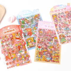 STICKER GÓI 4 TỜ CUTE