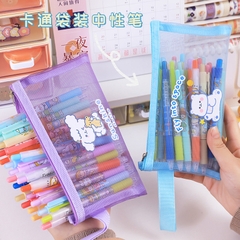 Túi Bút Lưới Nhiều Màu Lựa Chọn