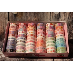 Băng Keo Giấy Trang Trí Washi Tape - SP tự chụp ( Trang Trí Sổ)