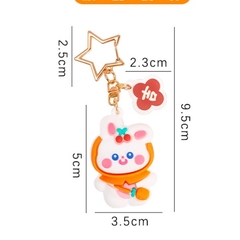 Móc Khóa Hình Thỏ Dễ Thương Xinh Xắn
