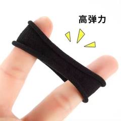 Dây thun cột tóc đen 4cm - Phụ kiện tóc đơn giản, tiện dụng chọn số lượng ở phân loại