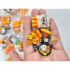 Combo 3 cái Nam châm hít dán dính tủ lạnh trang trí hình ảnh phong cách Châu Âu