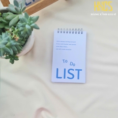Sổ tay To Do List A6 thiết kế nhỏ gọn, tiện lợi - Cùng chinh phục mọi mục tiêu