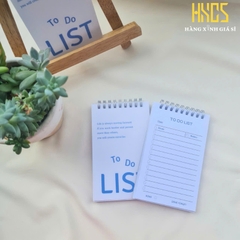 Sổ tay To Do List A6 thiết kế nhỏ gọn, tiện lợi - Cùng chinh phục mọi mục tiêu