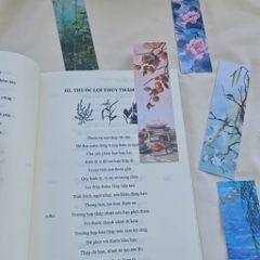 10 Cái Bookmark Kẹp Sách, Miếng đánh dấu trang đọc sách, bằng giấy