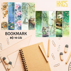 10 Cái Bookmark Kẹp Sách, Miếng đánh dấu trang đọc sách, bằng giấy