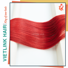 VIETNAMESE STRAIGHT BULK HAIR | #RED WINE COLOR