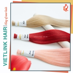 VIETNAMESE STRAIGHT BULK HAIR | #RED #24 #ORANGE COLOR