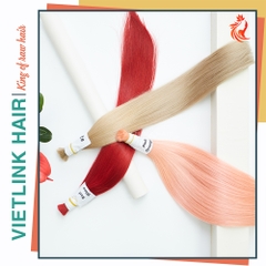 VIETNAMESE STRAIGHT BULK HAIR | #RED #24 #ORANGE COLOR
