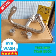 Vòi rửa mắt khẩn cấp HS400 dùng cho 2 mắt