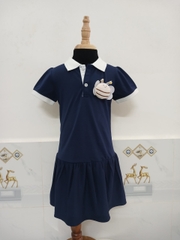 ĐẦM POLO BG PHỐI BO BEE XH NAVY SỐ 2