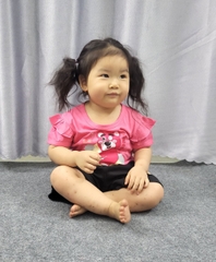 ÁO KIỂU BÉ GÁI GẤU DÂU