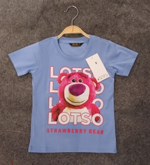 ÁO T-SHIRT GẤU DÂU XANH MÔN