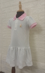 ĐẦM POLO BG PHỐI BO CỔ MIX MÀU