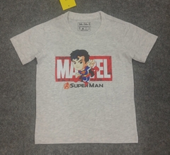 ÁO T-SHIRT BT MARVEL - XÁM TIÊU