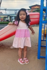 ĐẦM BG KIM TUYẾN 3 TẦNG PHỐI CARO XỐP