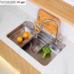 Chậu rửa chén bát 1 hố Kluger KF7848FS Basic/Plus tại thành phố Hồ Chí Minh