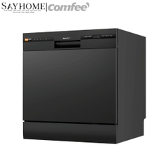 Máy rửa chén COMFEE màu xám đen CDW-8F60RB 10 bộ đồ ăn Châu Âu tại thành phố Hồ Chí Minh