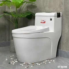 Bồn cầu 5C399 1 khối cao cấp