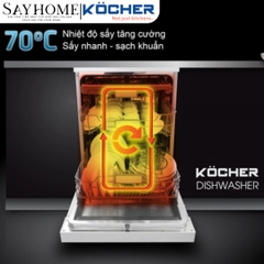 Máy rửa bát Kocher KDEU 8835BL Series 6 tại thành phố Hồ Chí Minh