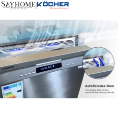Máy rửa bát Kocher KDEU 8835BL Series 6 tại thành phố Hồ Chí Minh