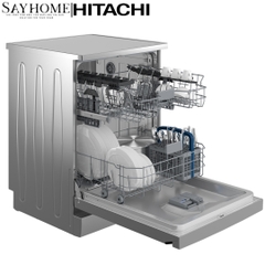 Máy rửa chén độc lập 14 bộ đồ ăn Châu Âu Hitachi HDF-F146VX tại Tân bình
